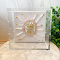 Holy Spirit Selenite Art