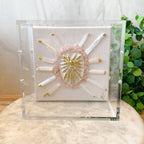 Holy Spirit Selenite Art