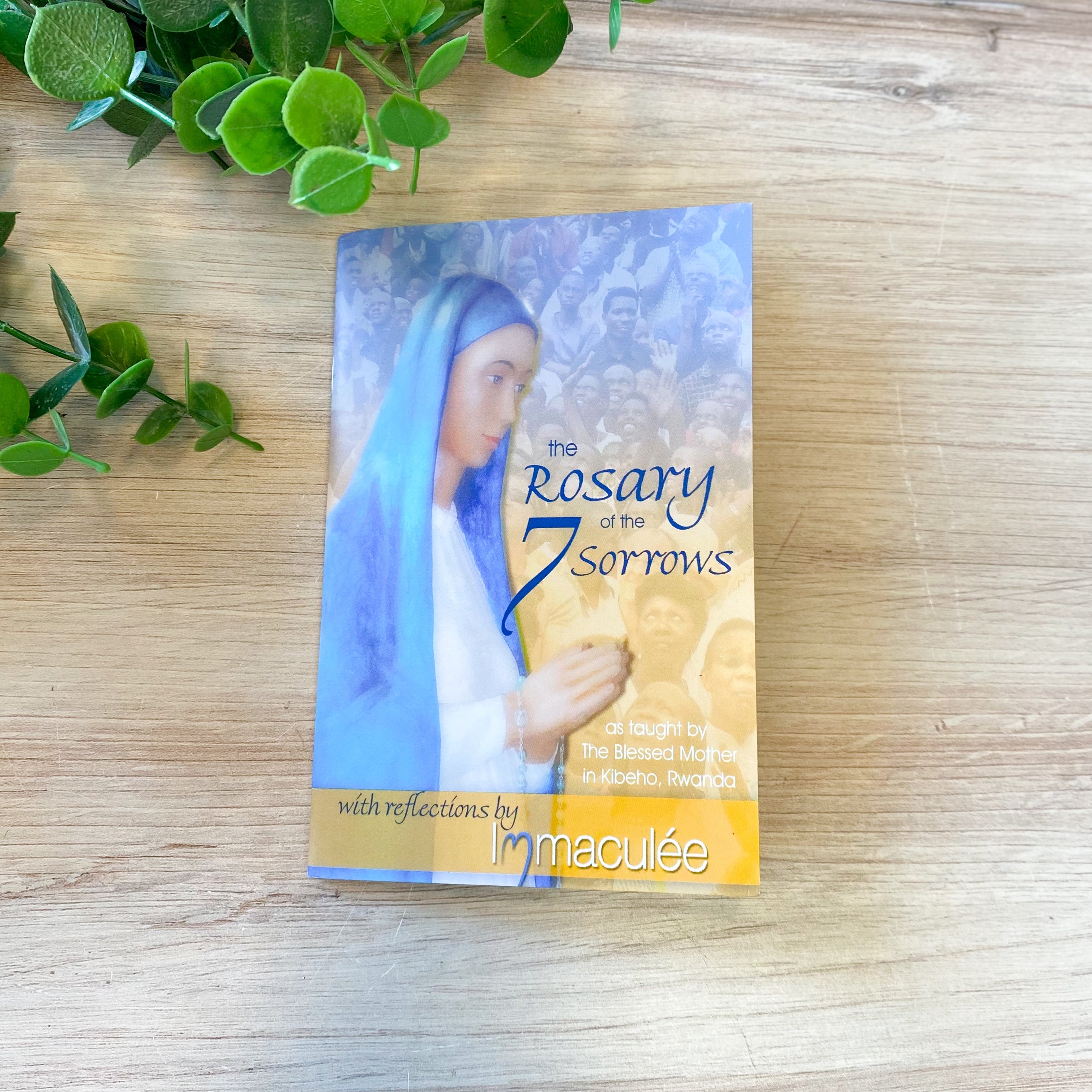 Seven Sorrows Rosary Booklet with Immaculee