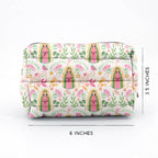 Our Lady of Guadalupe lightweight waterproof puffer pouch