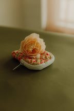Bright Blooms Rosary Pouch