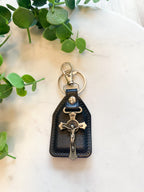 Leather Saint Keychains
