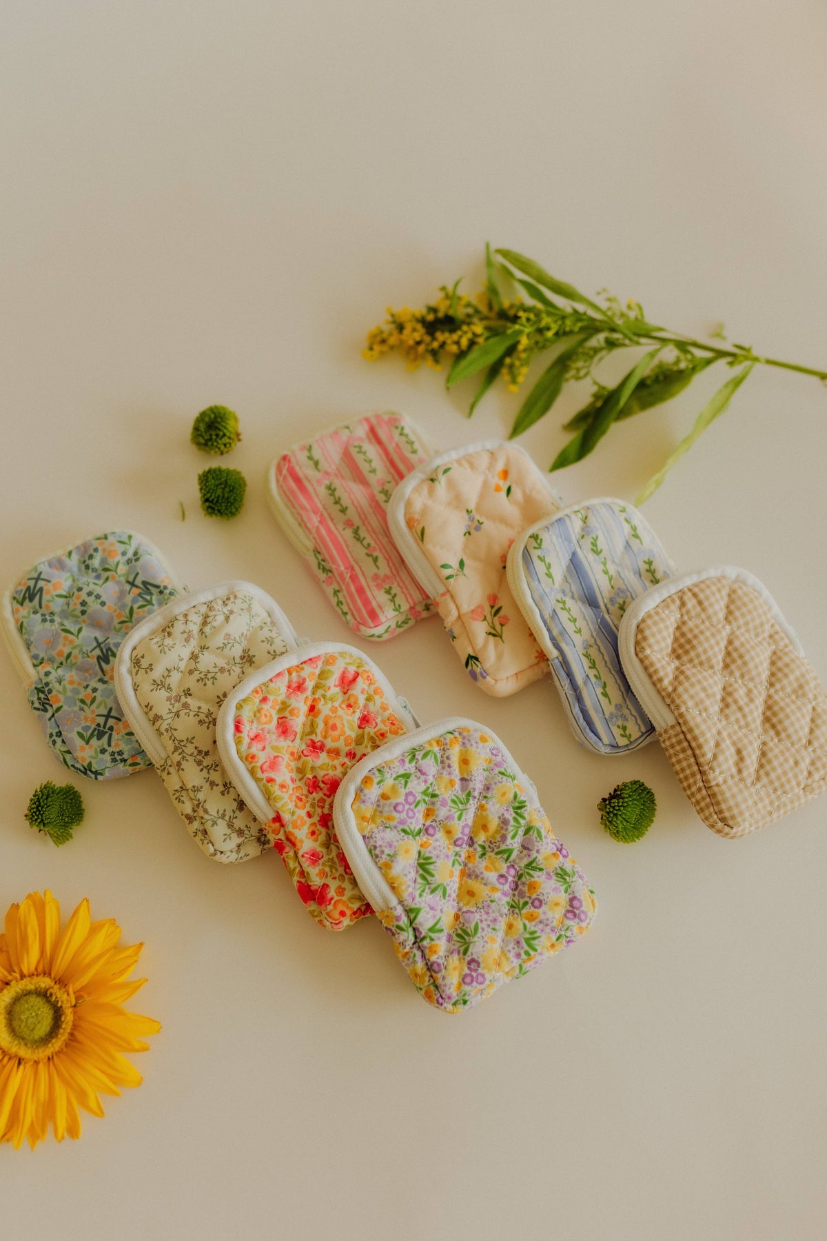 Wildflower Rosary Pouch