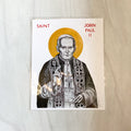 Embellished St. John Paul II print
