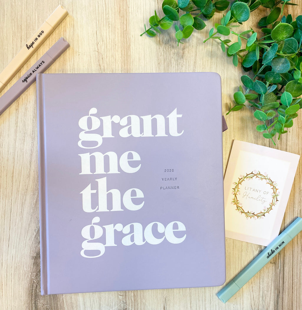 Blessed Is She 2026 Calendar Planner // Big Layout