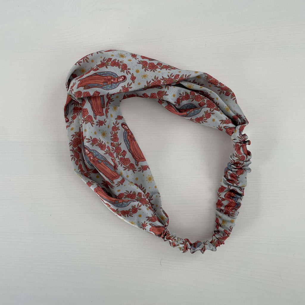 Catholic Satin Headband - Guadalupe Collection
