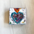 "He Loved Us First" Original Canvas Art Blocks Series #17, 18, 19, 21, 23, 24