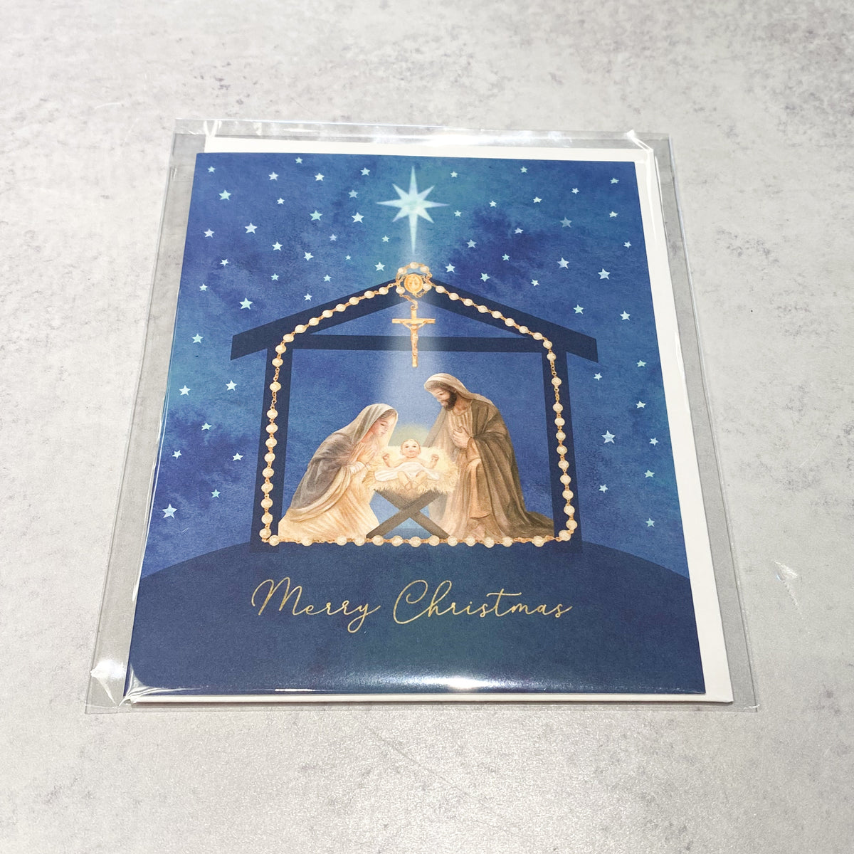 Rosary Card | Christmas Manager