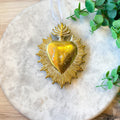 Gold Ornate Heart Ornament
