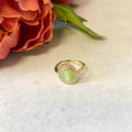 Holy Mary Ring Green