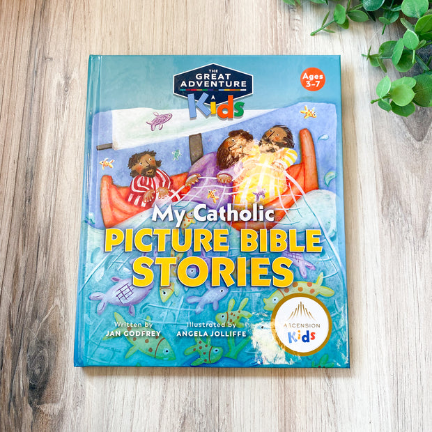 My Catholic Picture Bible Stories (Ages 4-7)
