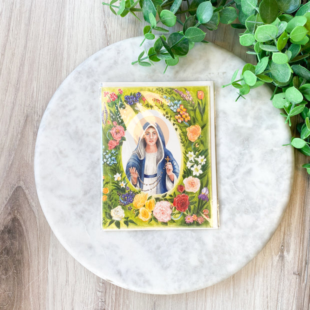 Spiritual Bouquet Card with Envelope