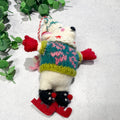 Wool Animal Skater Ornament