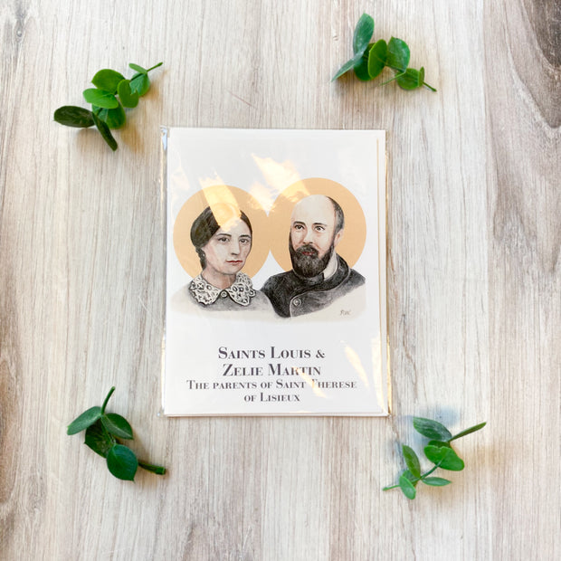 Saint Louis & Zelie Martin Notecard with Envelope