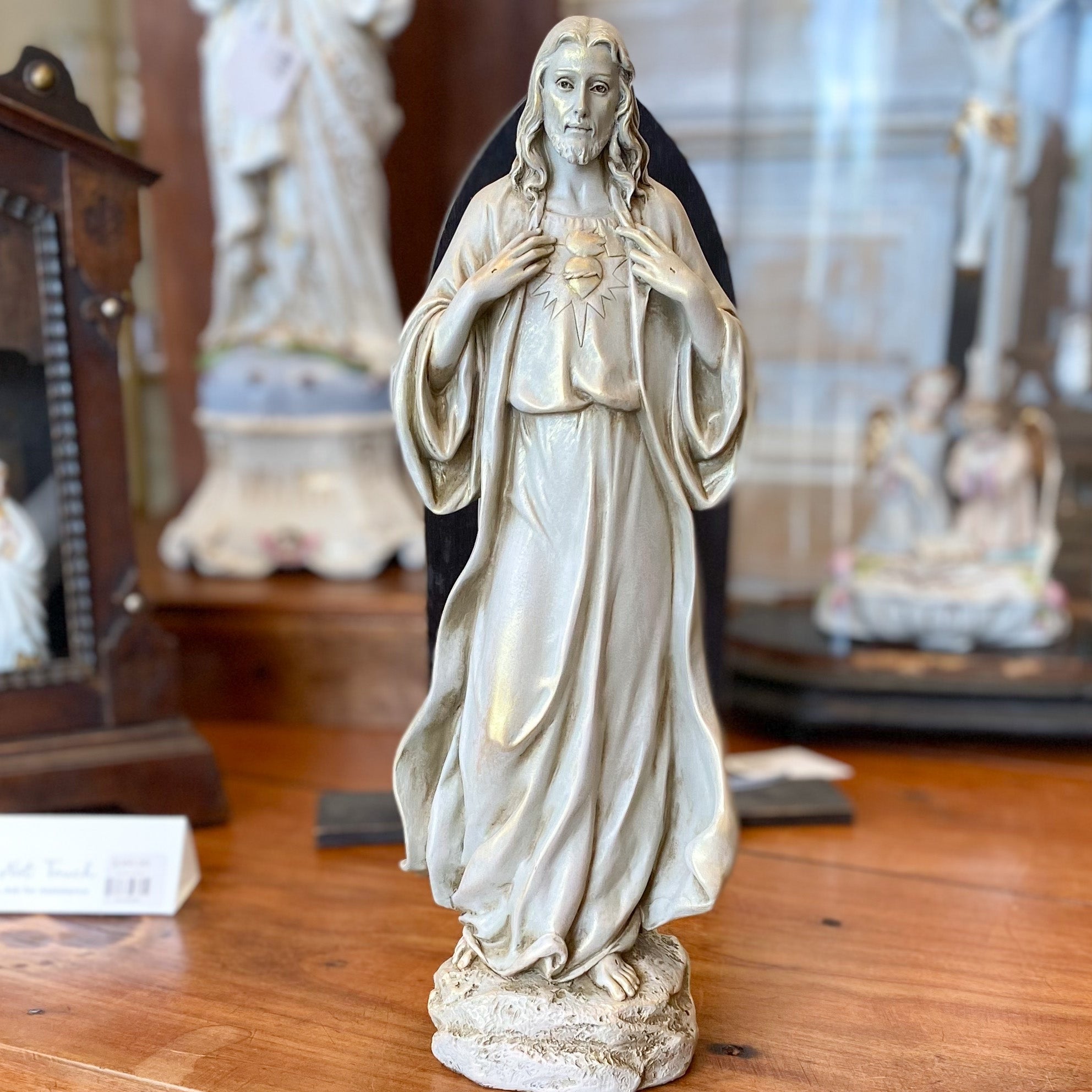 13.75" Sacred Heart Figure