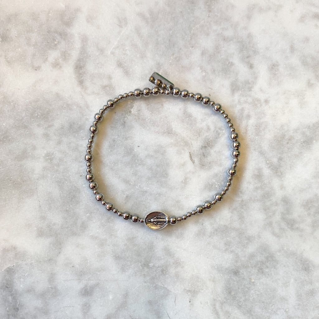 Medal & Saint Bracelet