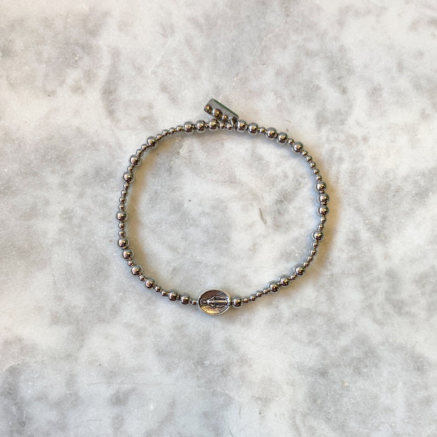 Medal & Saint Bracelet