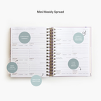 Blessed Is She 2026 Calendar Planner // Mini Layout