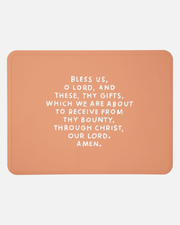 Meal Blessing Silicone Placemat | Catholic Placemat | Kids