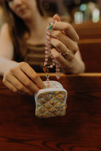 Lavender Blooms Rosary Pouch