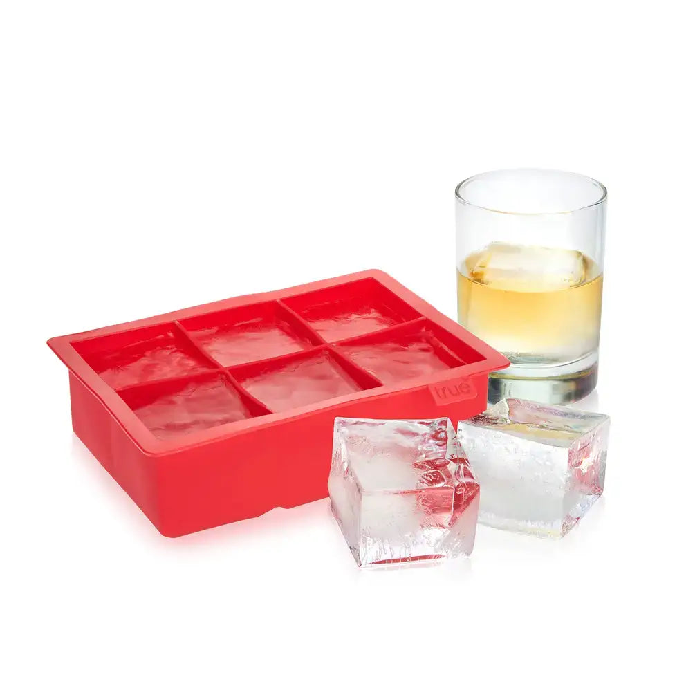 Colossal Silicone 2 inch Ice Cube Tray Gray