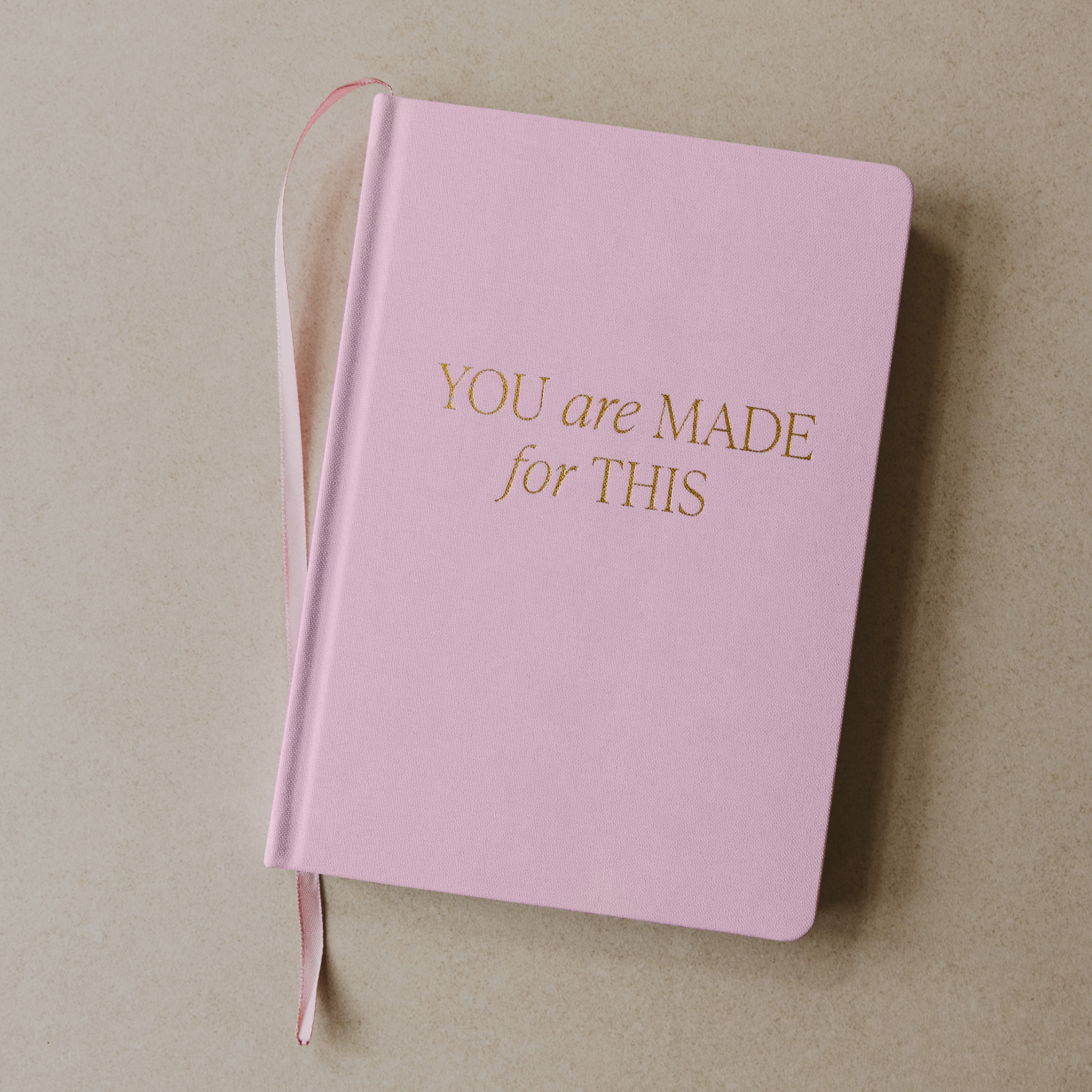 You Are Made For This Fabric Journal - Home Decor