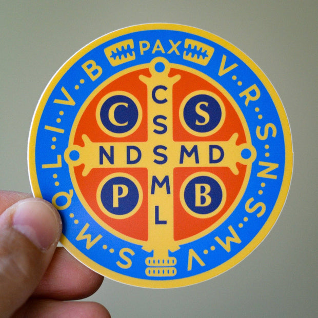 Saint Benedict Catholic Sticker