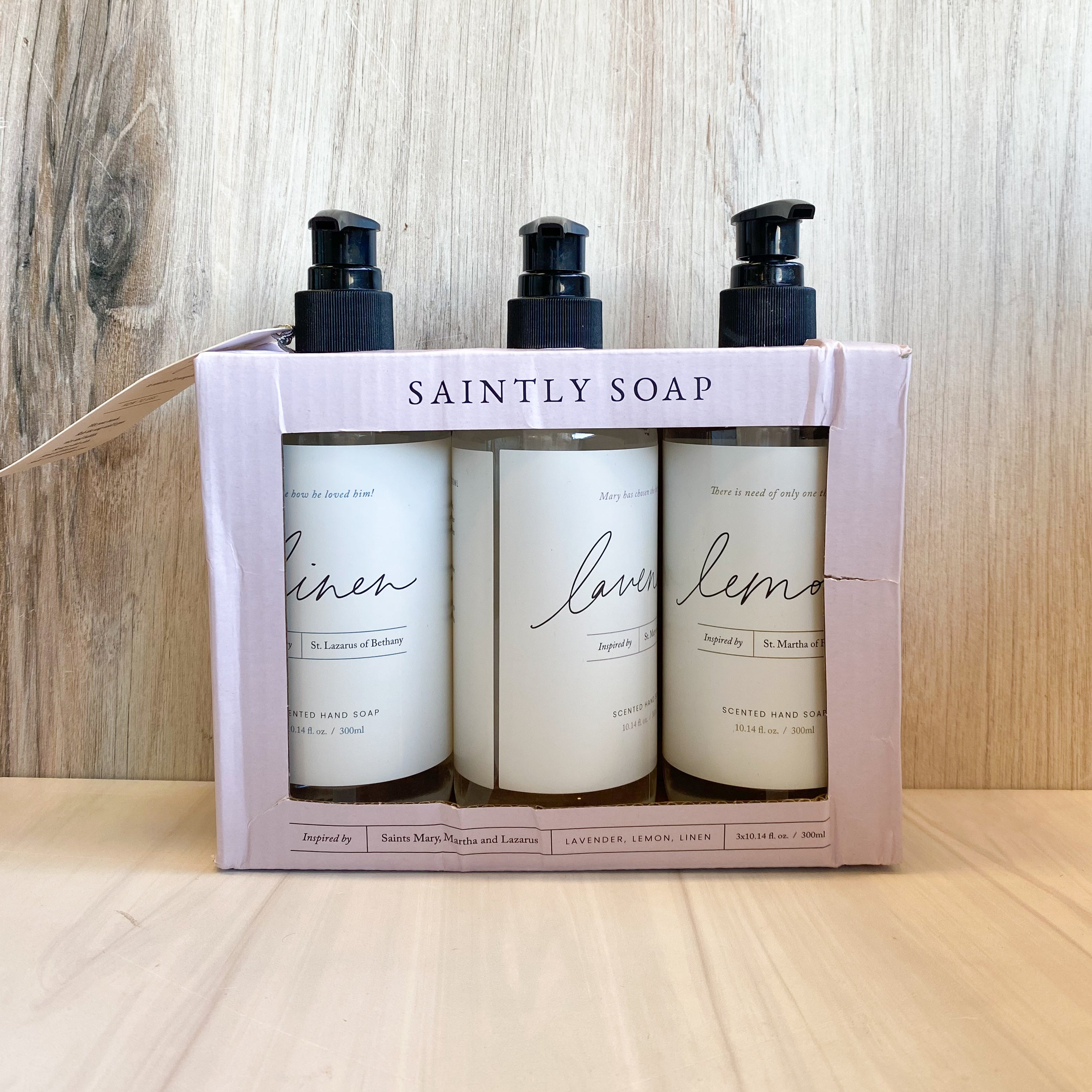 Saintly Soaps Set