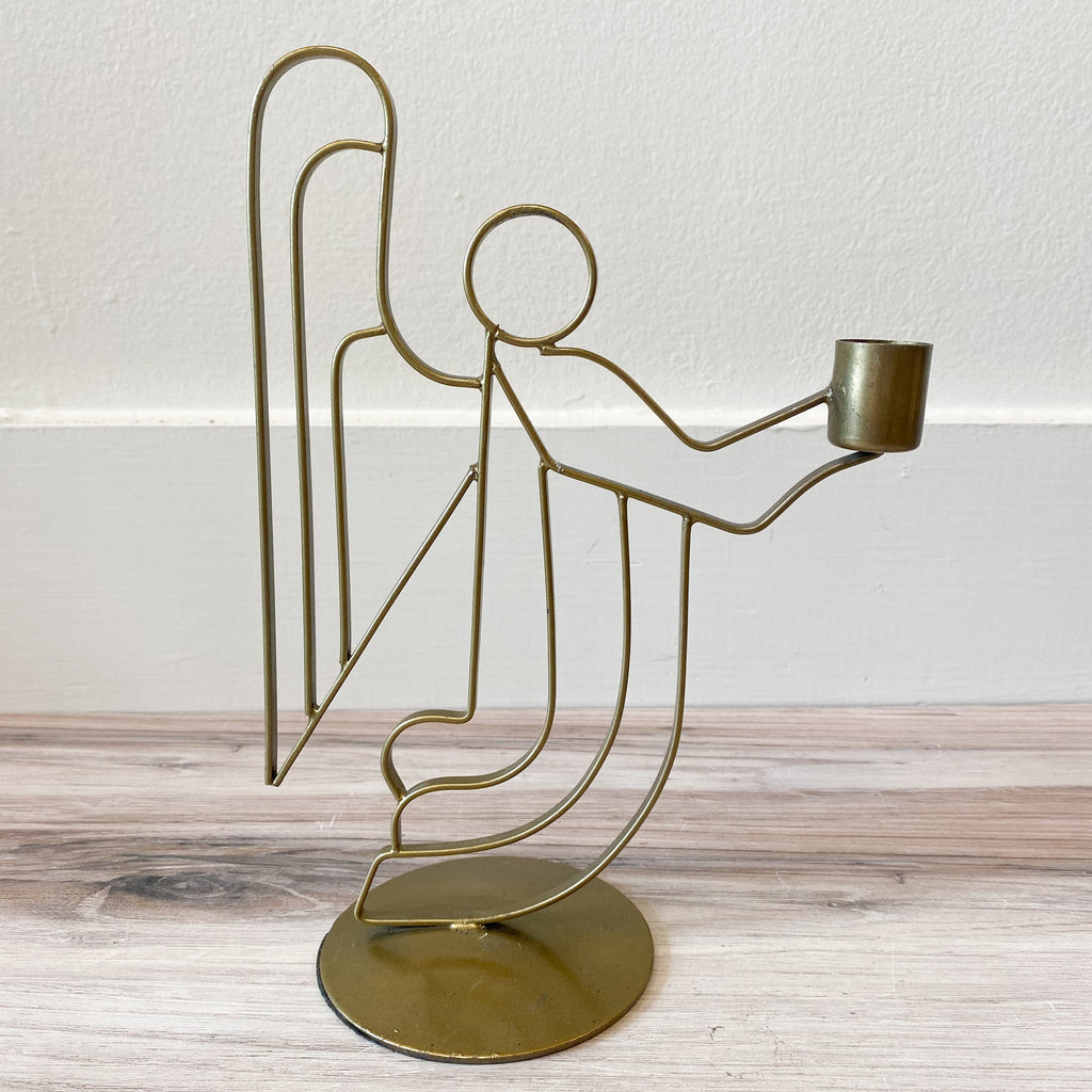 Metal Angel Taper Holders