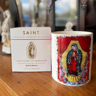 Virgin May of Guadalupe - Two Wick