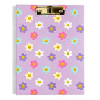 Happy Daisy Clipfolio with Lined Notepad