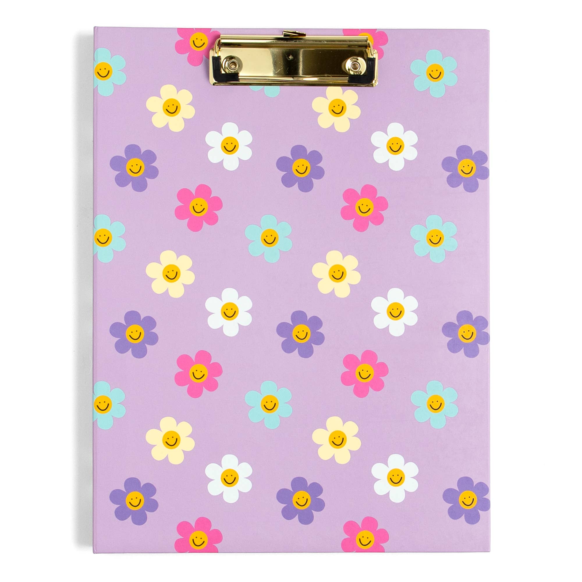 Happy Daisy Clipfolio with Lined Notepad