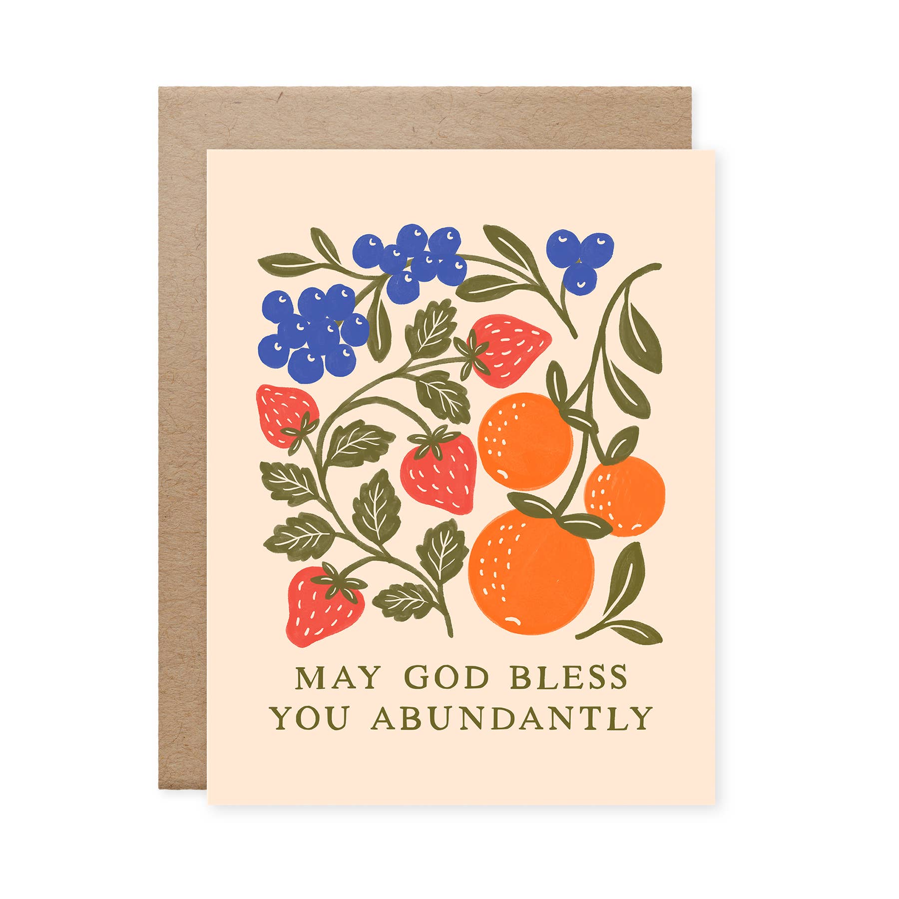 Bless You Abundantly Card