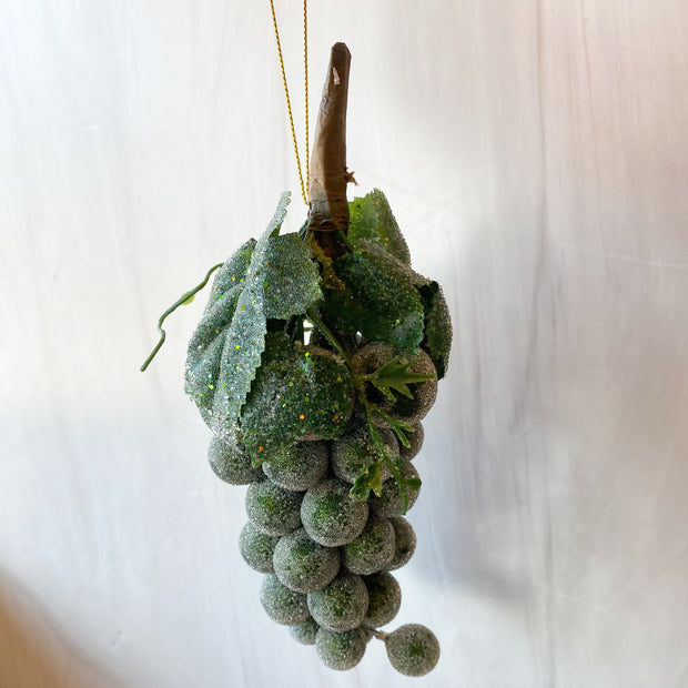 Beaded Grapes Assorted Red, Green, and Gold Colored Ornaments