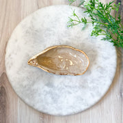 Stoneware Oyster Shell Shaped Dish, 4 Styles