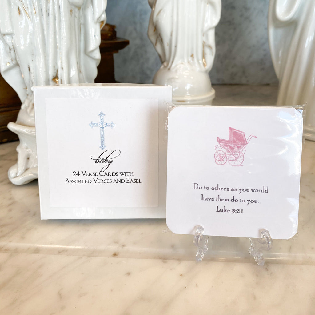 Baby Verse 3" Card Set with Stand