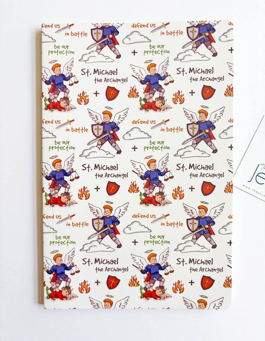 St. Michael the Archangel Journal | Ruled Notebook