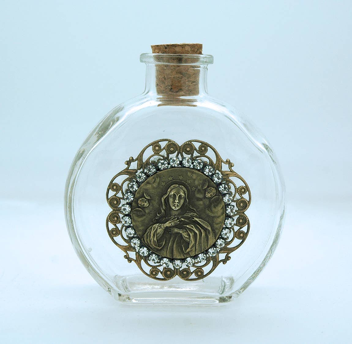 VHWB28 - Vintage Holy Water Immaculate Conception Bottle