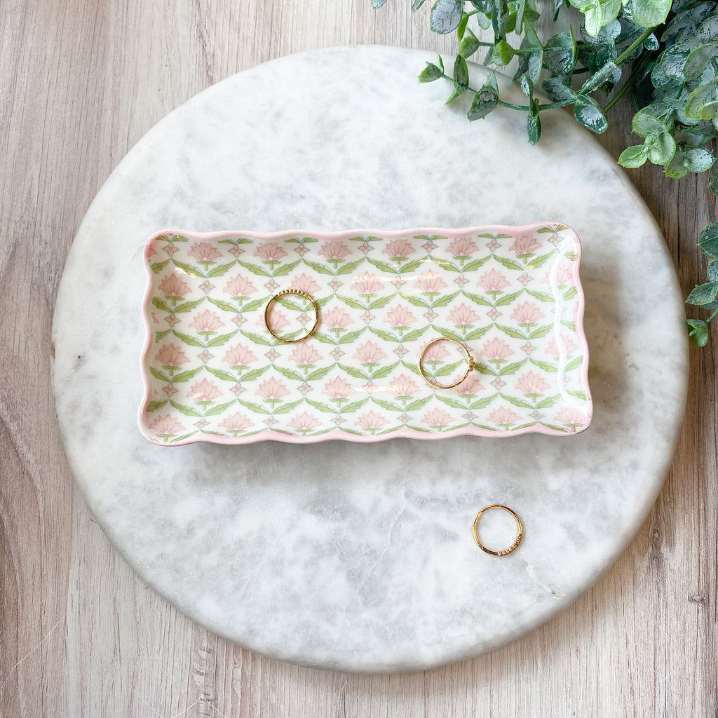Scalloped Edge Trinket Tray