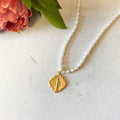 Antique Mary Pearl Necklace