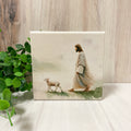 Jesus Walking Lamb