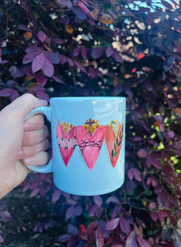 3 Hearts Mug