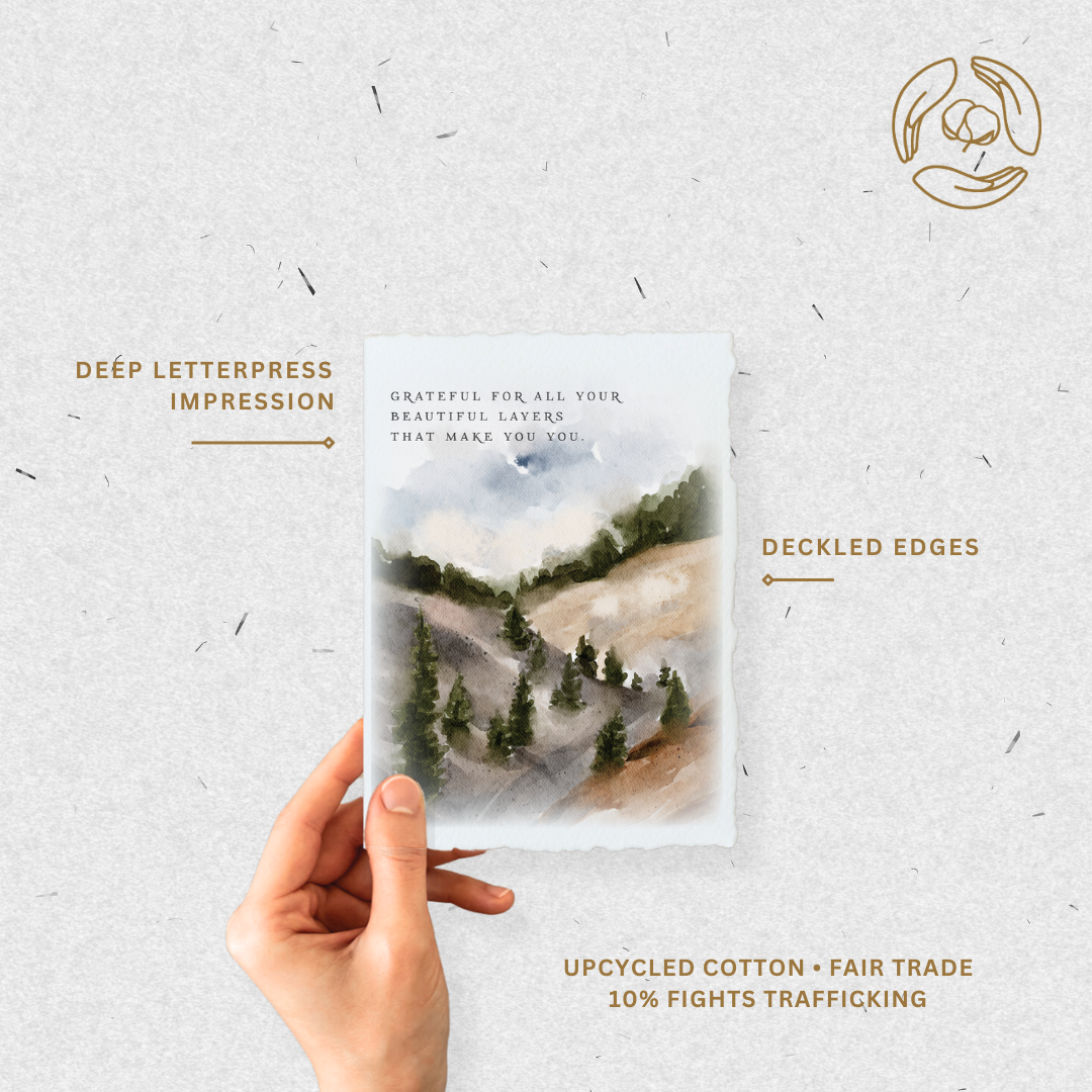Grateful For All Of You | Eco-Friendly Greeting Card