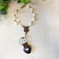 Glow Beads & Amethyst Sacred Heart Rosary