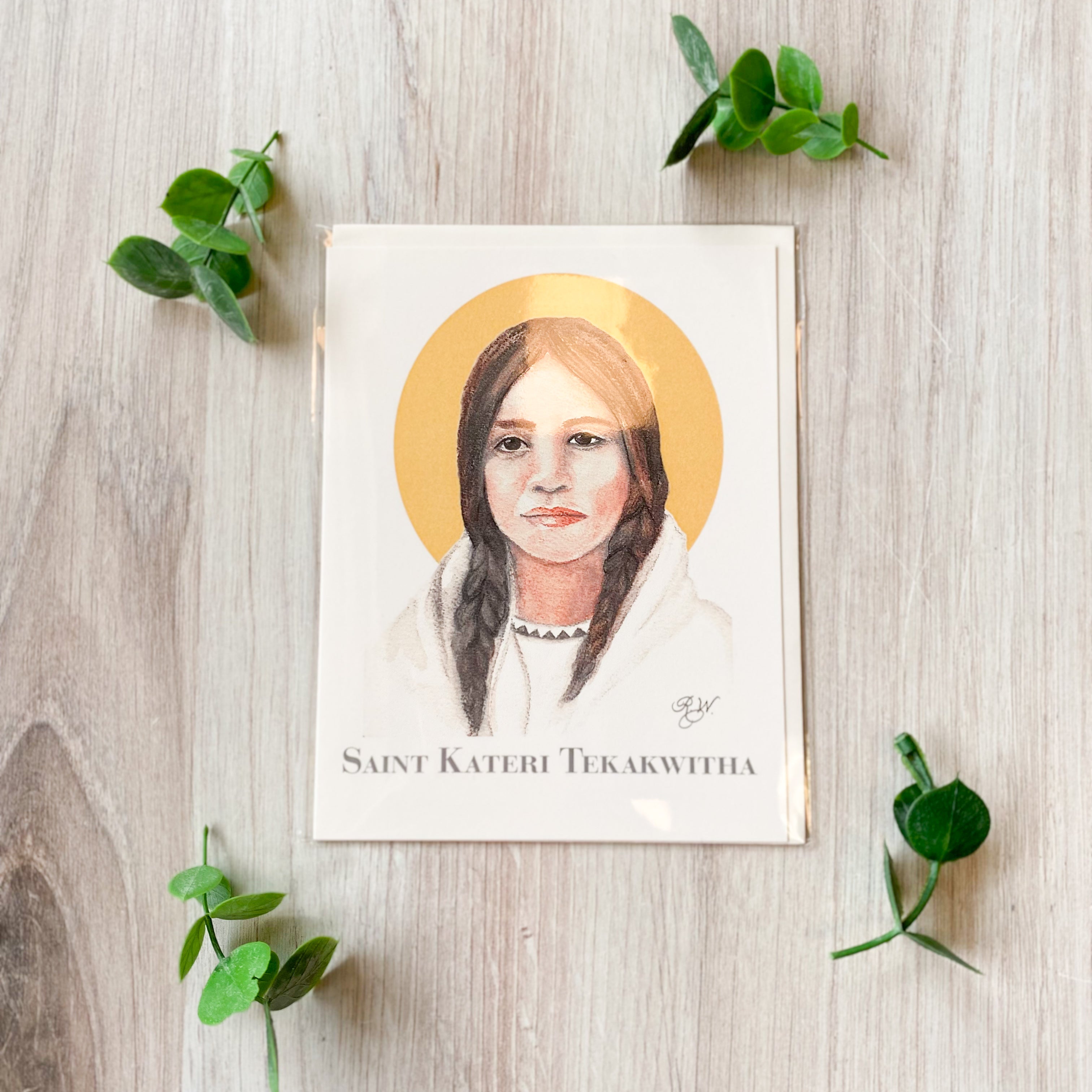 Saint Kateri Tekakwitha Notecard with Envelope
