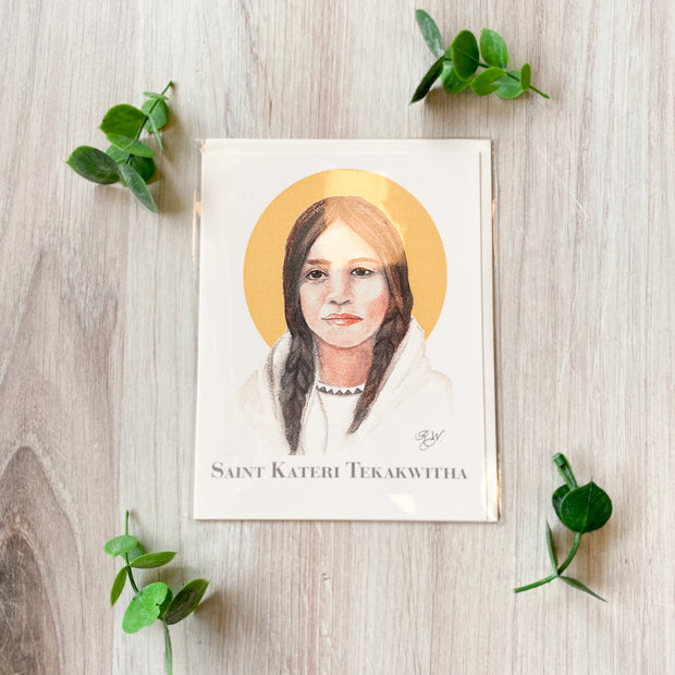 Saint Kateri Tekakwitha Notecard with Envelope