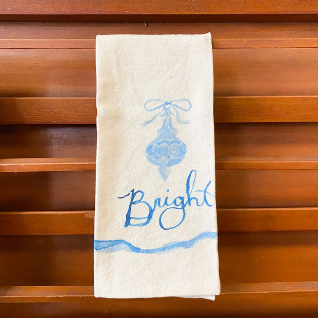 Cotton Printed Tea Towel, 3 Styles