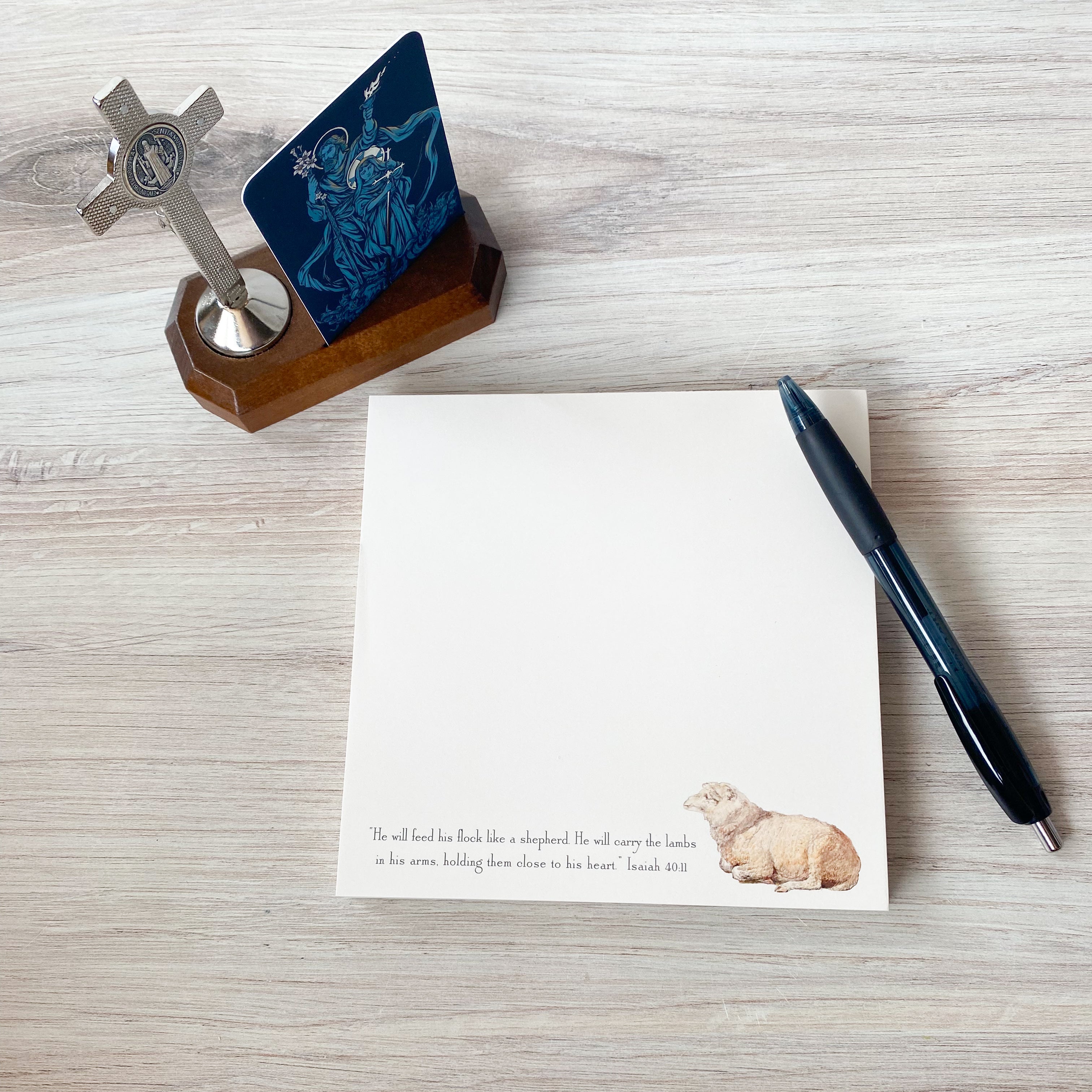 Note Block - Lamb with Isaiah 40:11