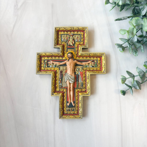 6" San Damiano Cross