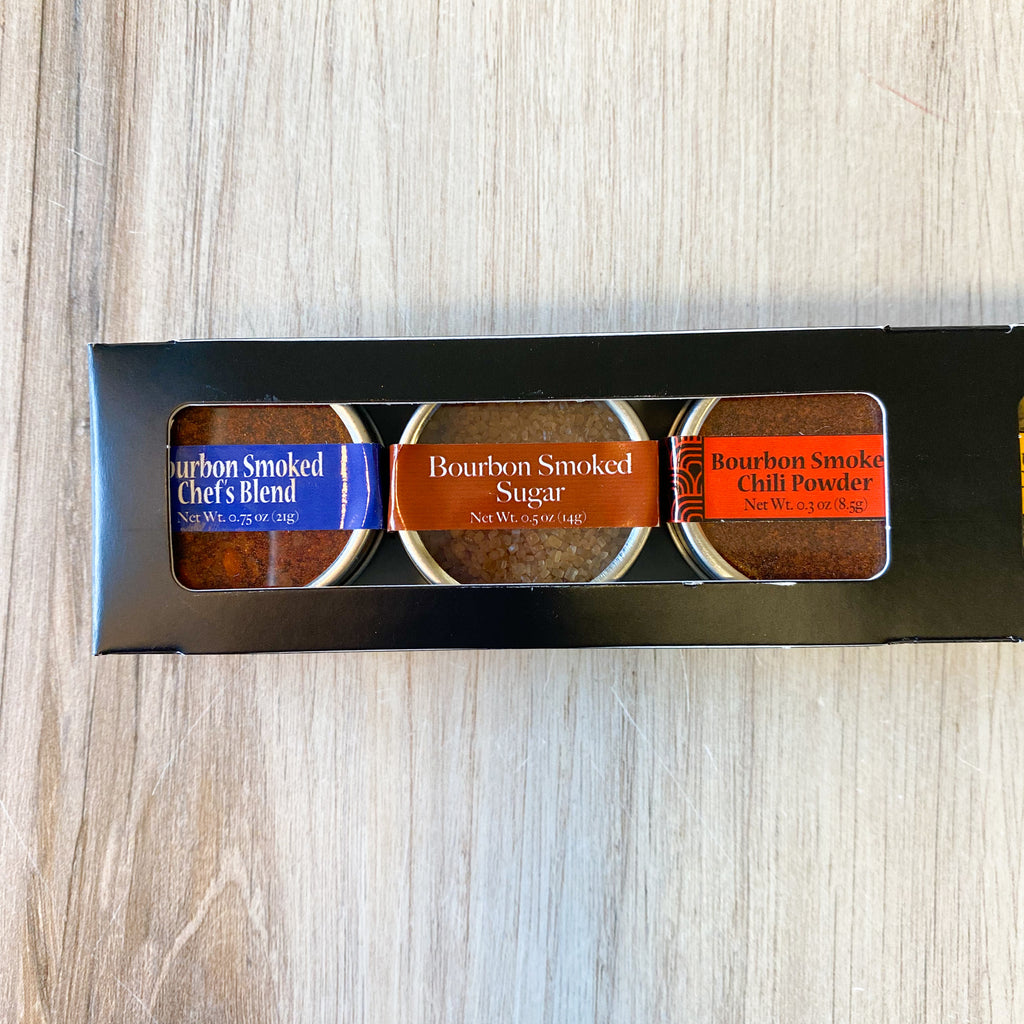 Bourbon Smoked Sugar & Spice Blends - 6 pack